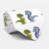 Cravate Cute Dinosaur Paire Thunder_Cove (Roulé)
