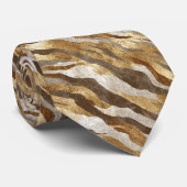 Cravate Cute For Him Tiger Skin (Roulé)