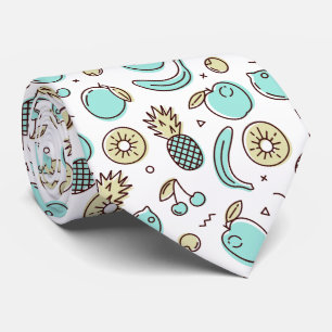 Cravate Cute Fruit Motif Summery Thème