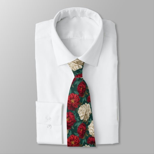 Cravate Cute Gifts For Guys Peonies Floral (Attaché)