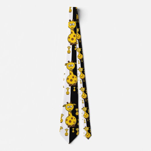 Cravate Cute Giraffes (Devant)