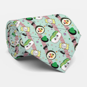 Cravate Cute Japonais Sushi Lover Motif de golf