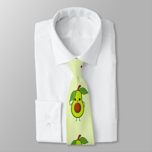 Cravate Cute kawaii avocat (Attaché)