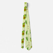 Cravate Cute kawaii avocat (Dos)