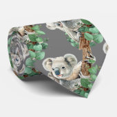 Cravate Cute Little Koala Oear Australian Animal Art (Roulé)