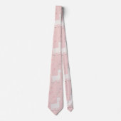 Cravate Cute llama seamless (Devant)