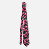 Cravate Cute Mens Accessories Tulip Floral (Dos)