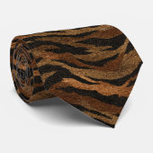 Cravate Cute Menswear Ties Tiger Print (Roulé)