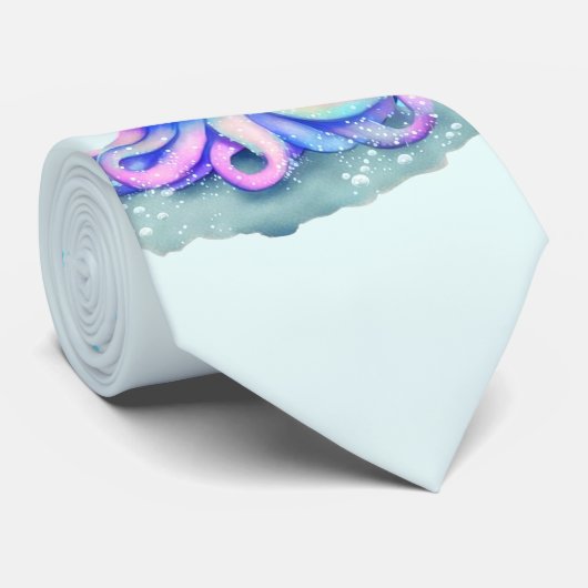Cravate Cute Octopus Sea Creator (Roulé)