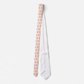 Cravate Cute Pink Cupcake Unicorn avec Motif Rose (Dos)