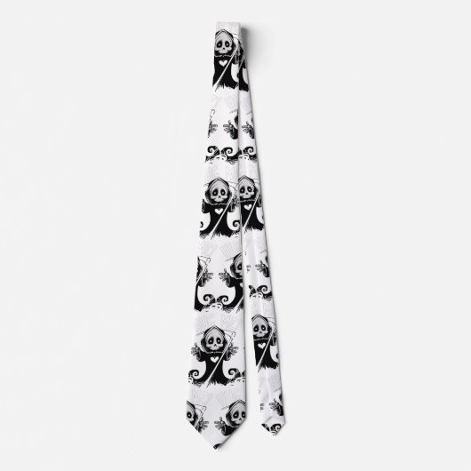 Cravate Cute Reaper - Death Design  (Devant)