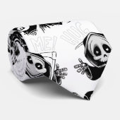 Cravate Cute Reaper - Death Design  (Roulé)