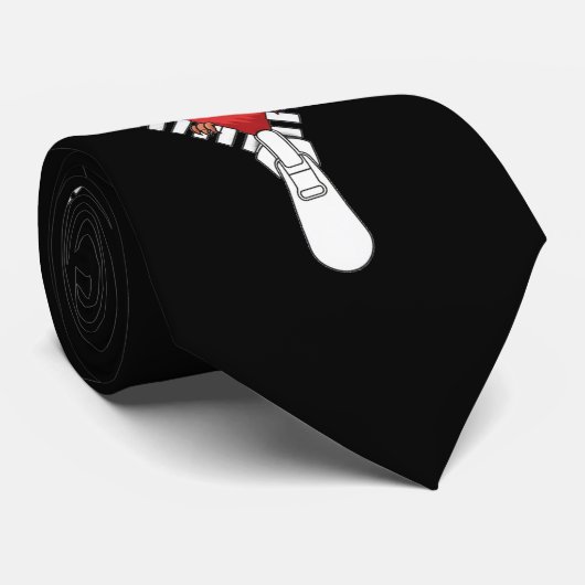 Cravate Cute red cardinal Peek (Roulé)