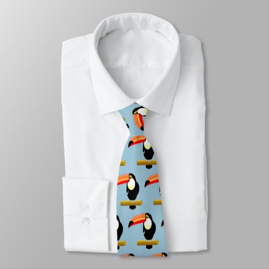Cravate Cute Toucan (Attaché)