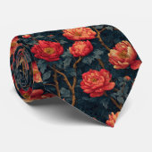 Cravate Cute Valentine Gifts For Dad Peonies (Roulé)