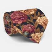 Cravate Cute Valentine Gifts For Him Carnation Floral (Roulé)