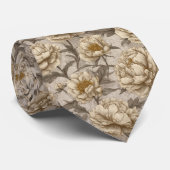 Cravate Cute Valentine Gifts For Husband Peonies Flower (Roulé)