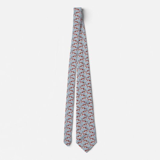 Cravate Cute Weasel Pattern (Dos)