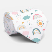 Cravate Cute Weather Pattern (Roulé)