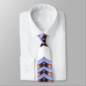 Cravate Cyborg futuriste Geeky CricketDiane de Scifi (Attaché)