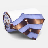 Cravate Cyborg futuriste Geeky CricketDiane de Scifi (Roulé)