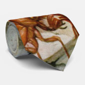 Cravate Cycle de vie de cigale 1921 (Roulé)