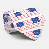 Cravate Cyclisme-Drapeau-Moto-Cross (Roulé)