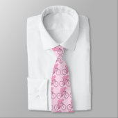 Cravate Cycliste dans le rose (Attaché)