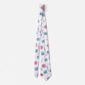 Cravate D&D NeckTie, Joli D20 Dice, Don Master Dungeon (Dos)