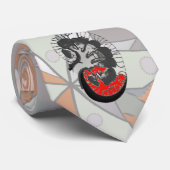 Cravate d'abrégé sur néphrologue avec la (Roulé)