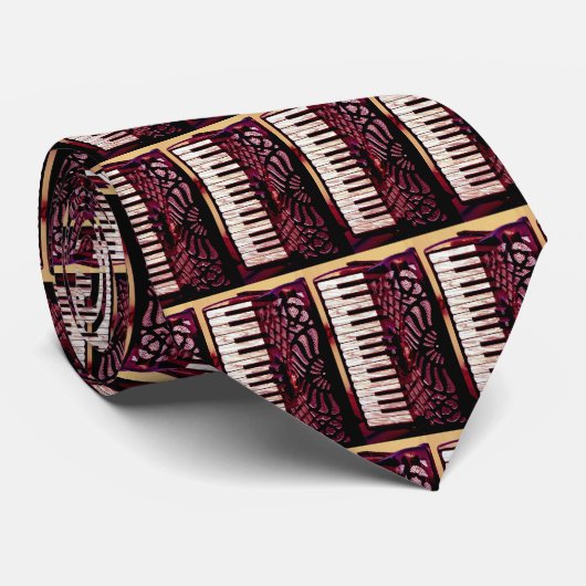 Cravate d'accordéon de piano (Roulé)