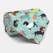 Cravate Dachshund (Roulé)