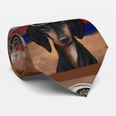 Cravate Dachshund (Roulé)