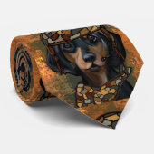CRAVATE DACHSHUND (Roulé)