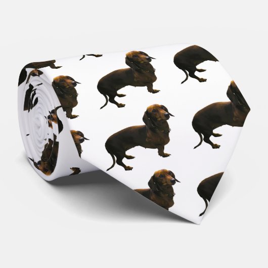 Cravate Dachshund (Roulé)
