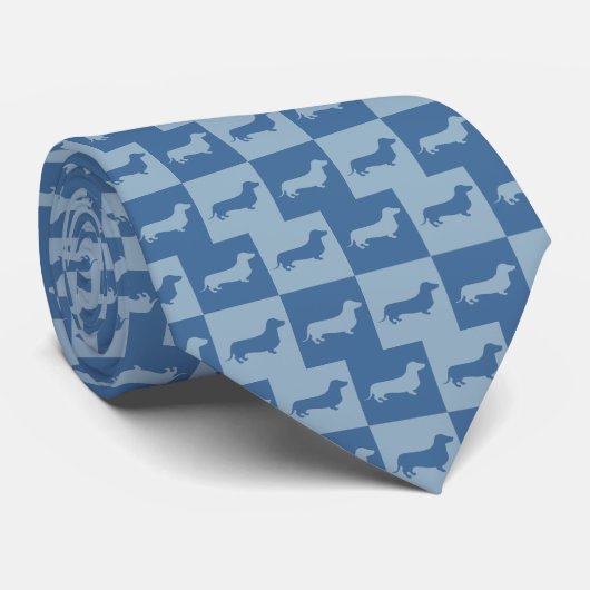 Cravate Dachshund (Roulé)