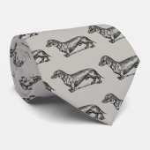 Cravate Dachshund (Roulé)