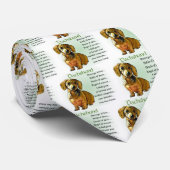 Cravate Dachshund Gifts (Roulé)
