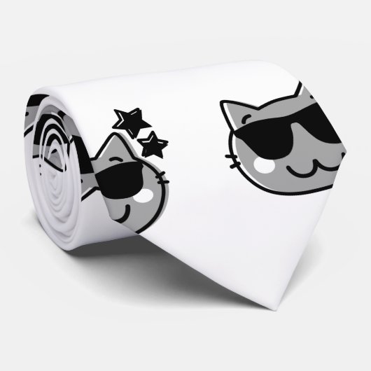 CRAVATE DAD CAT (Roulé)