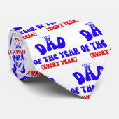 Cravate Dad of the Year - Every Year Hero (Roulé)
