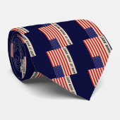 Cravate d'affiche patriotique 2ème guerre mondiale (Roulé)