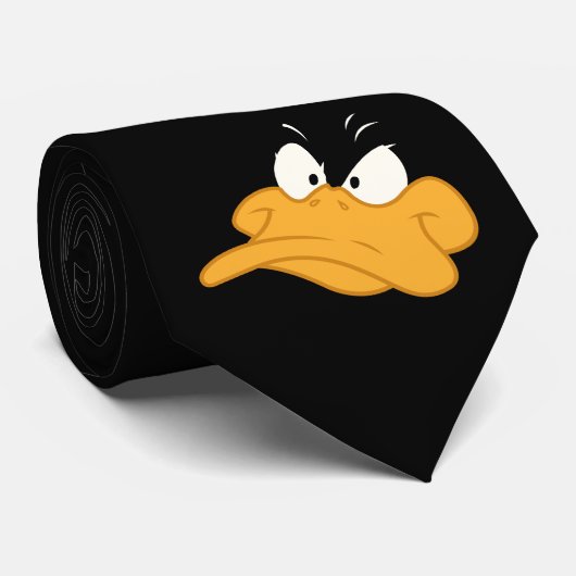 Cravate DAFFY DUCK™ Angry Face (Roulé)