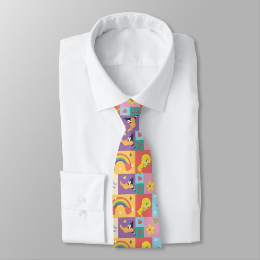 Cravate DAFFY DUCK™ & TWEETY™ - Motif de fierté (Attaché)