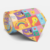 Cravate DAFFY DUCK™ & TWEETY™ - Motif de fierté (Roulé)