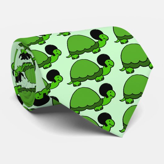 Cravate d'Afro de tortue (Roulé)