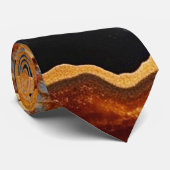 Cravate d'agate Gold Vein (Roulé)