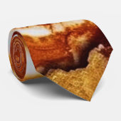 Cravate d'agate Gold Vein (Roulé)
