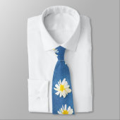 Cravate Daisies Necktie (Attaché)