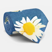 Cravate Daisies Necktie (Roulé)