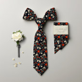 Cravate Daisies William Morris Inspiré Floral Hommes